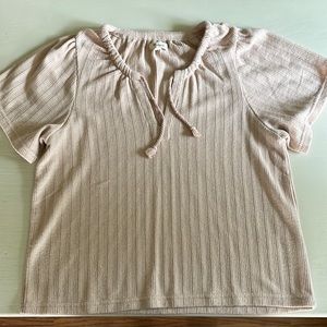 Madewell blouse, pale pink